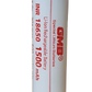 Акумулятор високотоковий Li-Ion GMB INR18650 1500mAh 3.7V 30A max