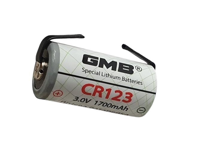 GMB CR123A  1700mAh 3.0V TAG Батарейка літієва